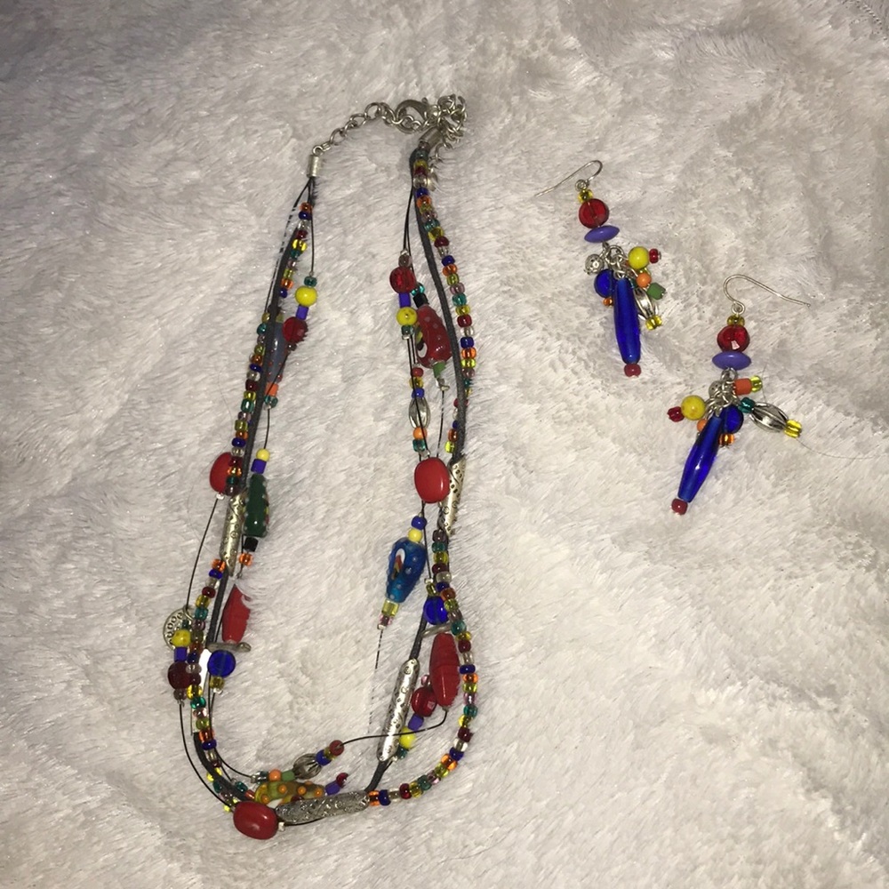 Beaded Jewelry Set